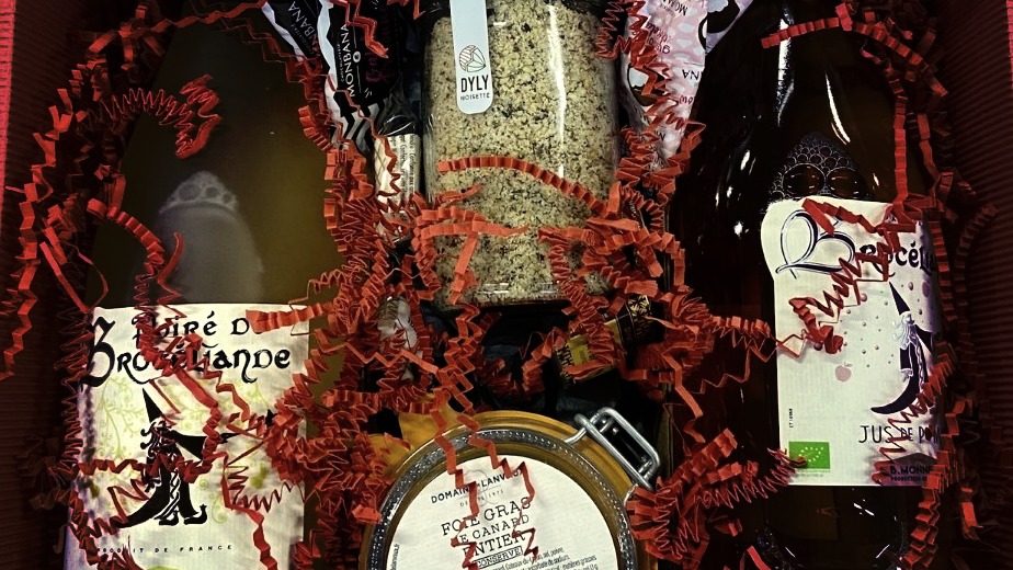 Eléments dans le panier gournand