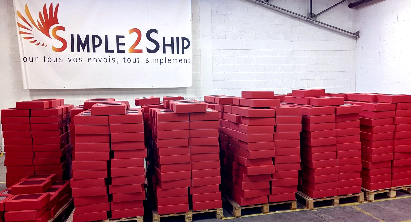 Opération logistique 1000 colis pour Noël